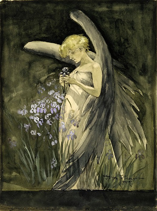 Dora Wheeler – Fairy in Irises, Metropolitan Museum: part 2