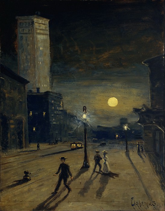 Louis Michel Eilshemius – New York at Night, Metropolitan Museum: part 2