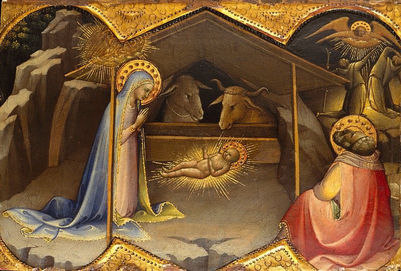 Lorenzo Monaco ca. 1370–1425 Florence ) – The Nativity, Metropolitan Museum: part 2