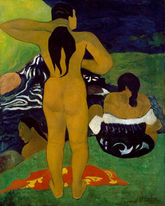 Paul Gauguin – Tahitian Women Bathing, Metropolitan Museum: part 2