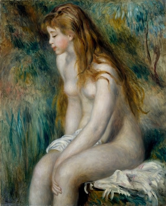 Auguste Renoir – Young Girl Bathing, Metropolitan Museum: part 2