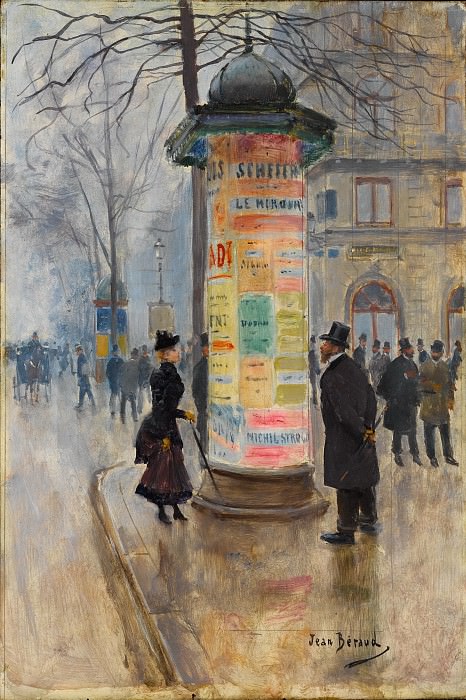 Jean Béraud – Parisian Street Scene, Metropolitan Museum: part 2