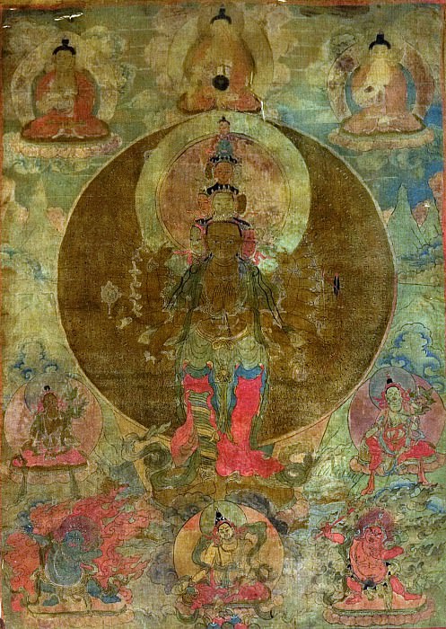 Unknown – Panel from Painting of a Thousand-Armed Guanyin, Metropolitan Museum: part 2