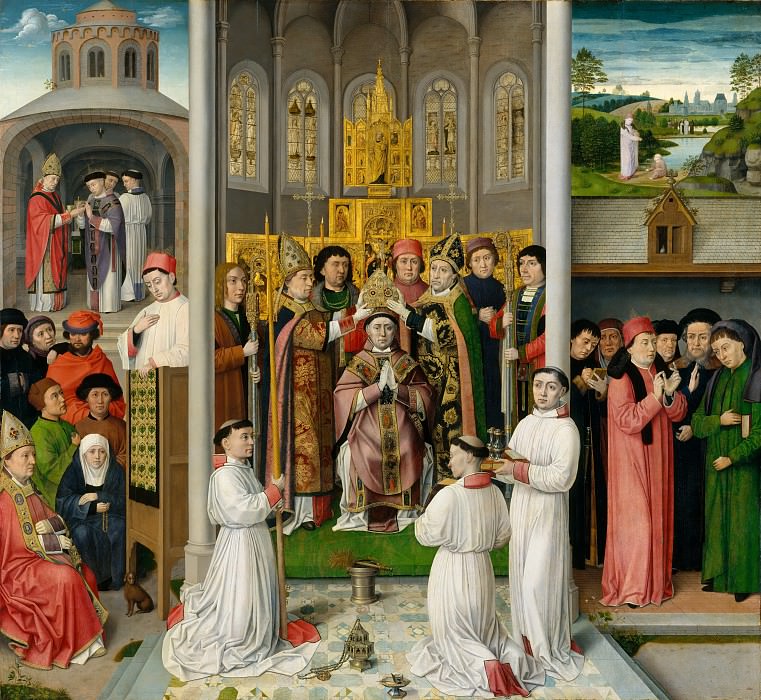 Master of Saint Augustine – Scenes from the Life of Saint Augustine, Metropolitan Museum: part 2