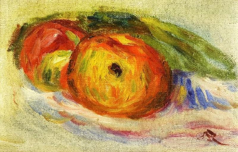 Two Apples, Pierre-Auguste Renoir