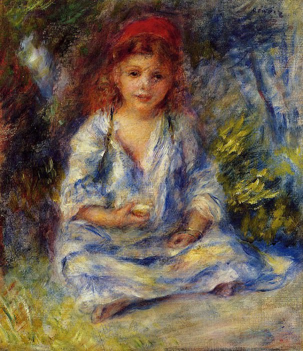 The Little Algerian Girl, Pierre-Auguste Renoir