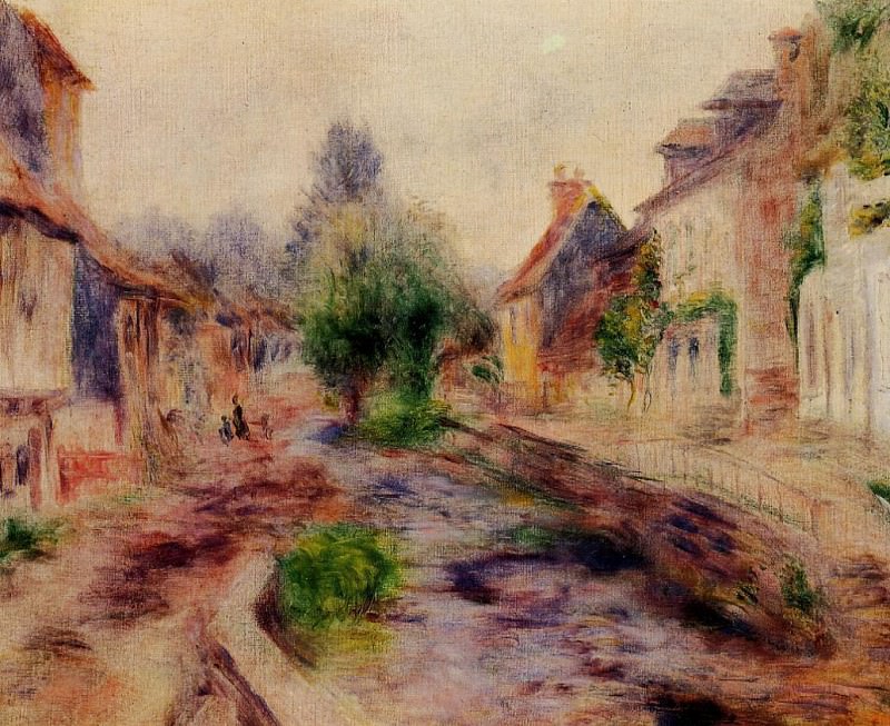 The Village, Pierre-Auguste Renoir
