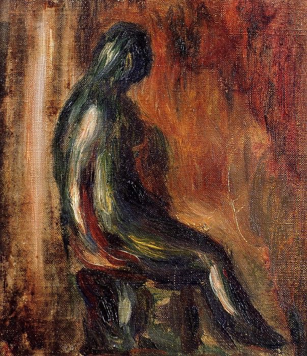 Study of a Statuette by Maillol, Pierre-Auguste Renoir