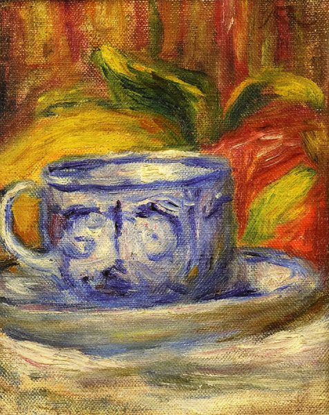 Cup and Fruit, Pierre-Auguste Renoir