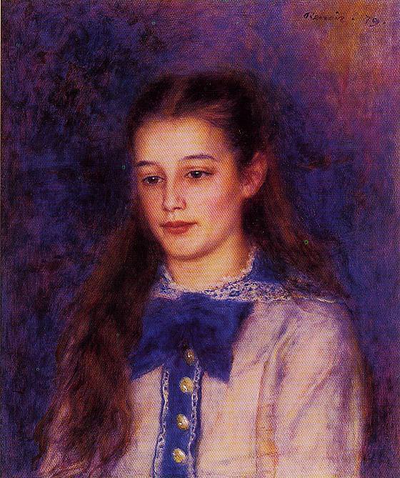 Portrait of Therese Berard, Pierre-Auguste Renoir