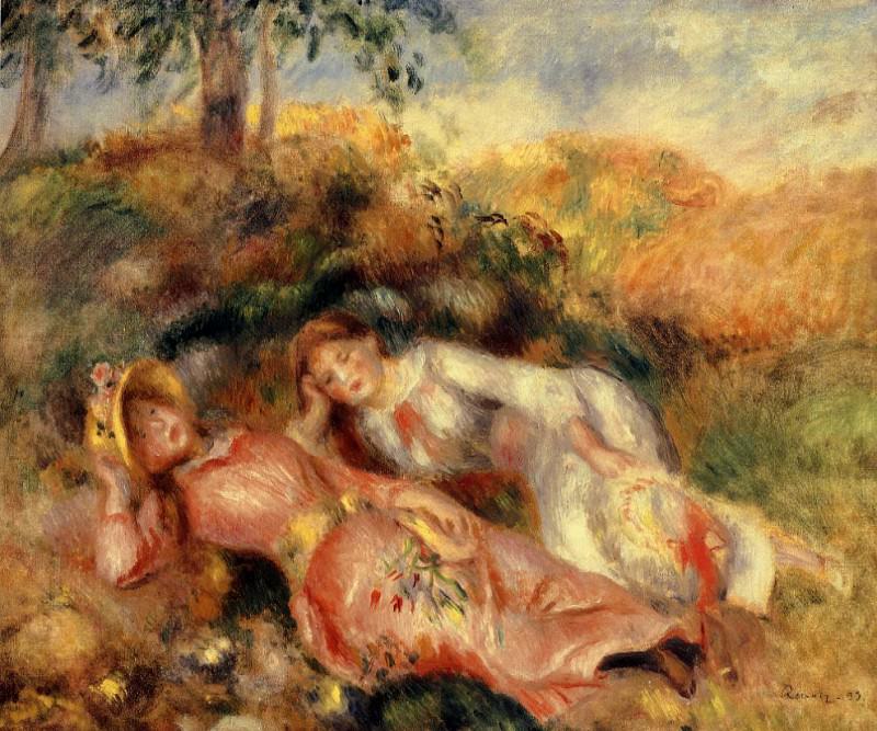 Reclining Women, Pierre-Auguste Renoir