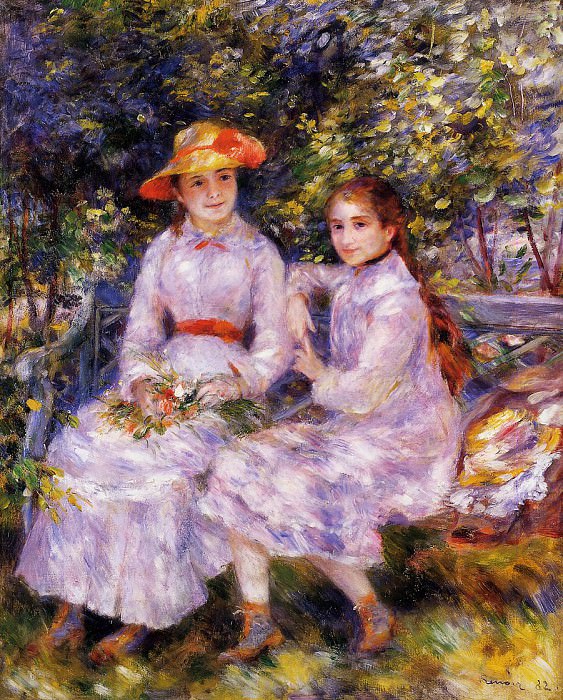 The Daughters of Paul Durand-Ruel , Pierre-Auguste Renoir