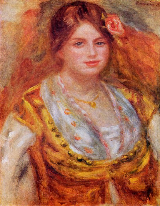 Portrait of Mademoiselle Francois, Pierre-Auguste Renoir