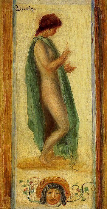 Study of a Woman, for Oedipus, Pierre-Auguste Renoir