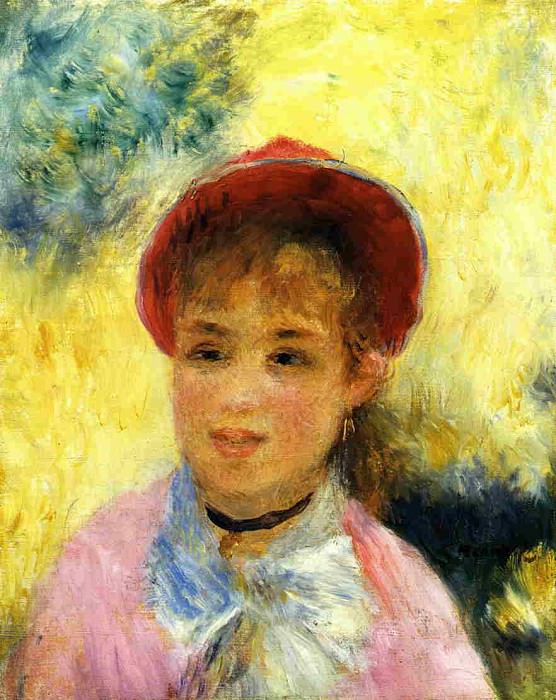 Modele from the Moulin de la Galette, Pierre-Auguste Renoir