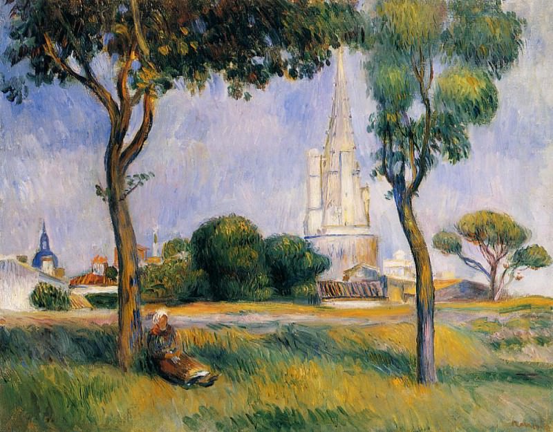 La Poudrerie de la Rochelle, Pierre-Auguste Renoir