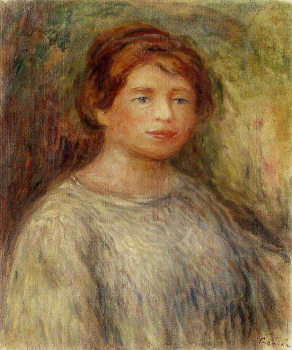Portrait of a Woman, Pierre-Auguste Renoir
