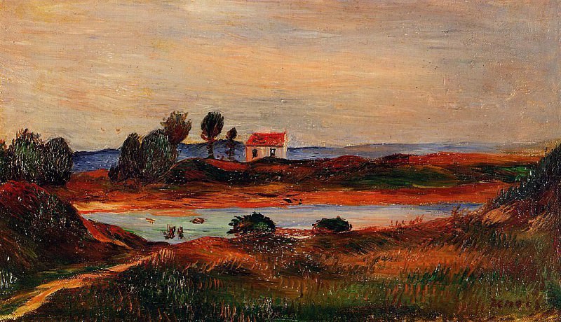 View of Brittany, Pierre-Auguste Renoir