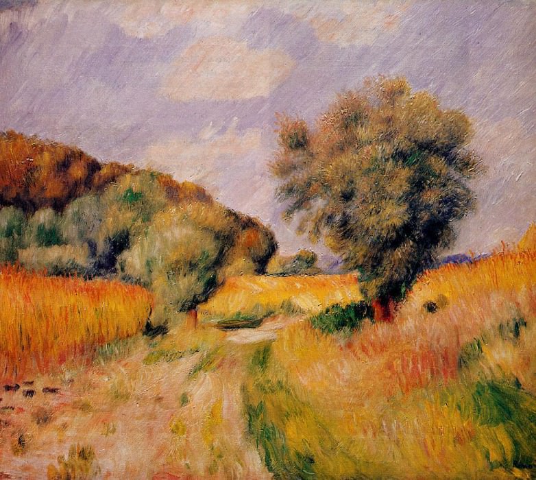 Fields of Wheat, Pierre-Auguste Renoir