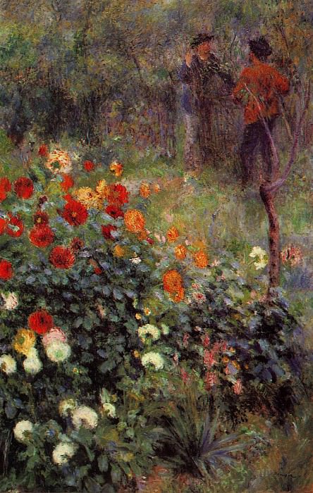 The Garden in the Rue Cortot at Montmartre, Pierre-Auguste Renoir