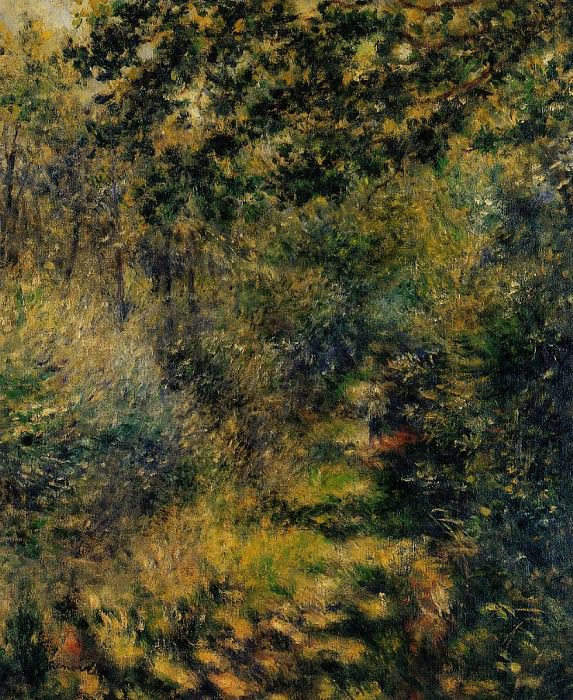 Path through the Woods, Pierre-Auguste Renoir