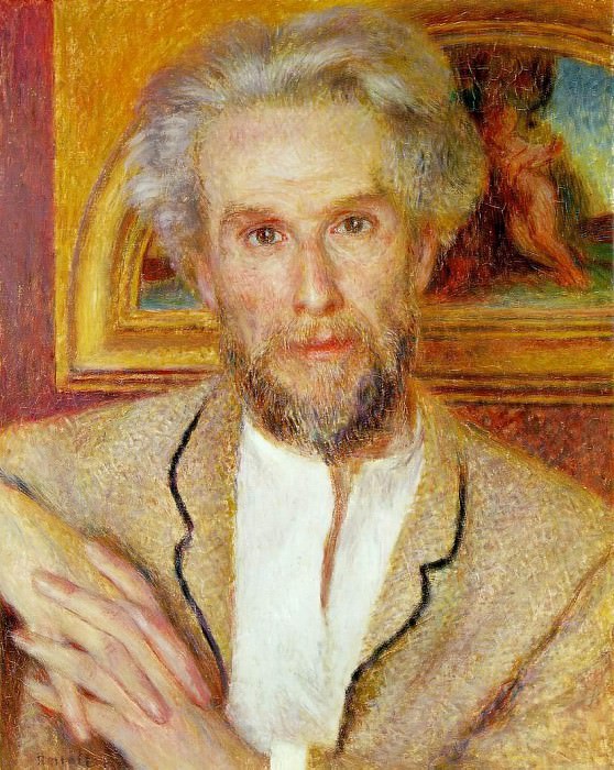 Portrait of Victor Chocquet, Pierre-Auguste Renoir