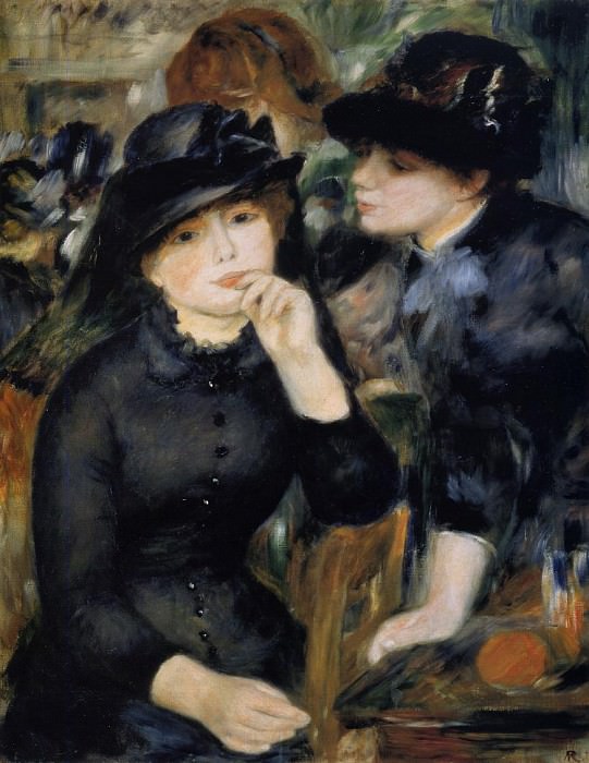 Girls in Black – 1880 -1882, Pierre-Auguste Renoir