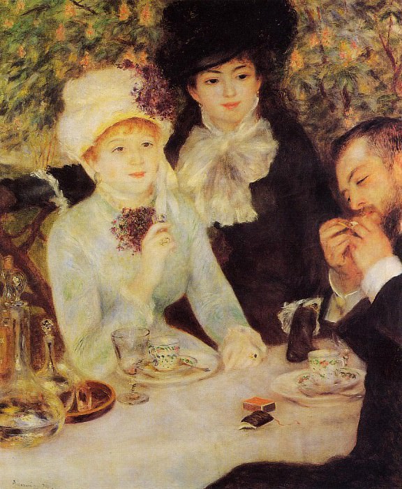 The End of Lunch, Pierre-Auguste Renoir