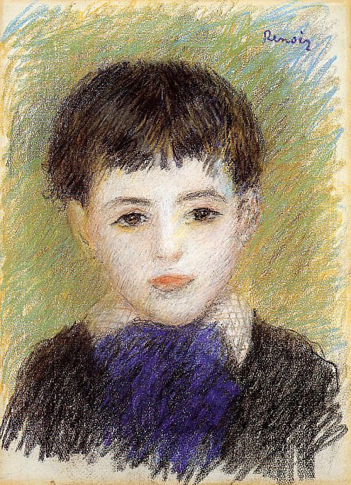 Portrait of Pierre – 1889, Pierre-Auguste Renoir