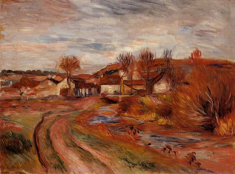 Landscape in Normandy, Pierre-Auguste Renoir