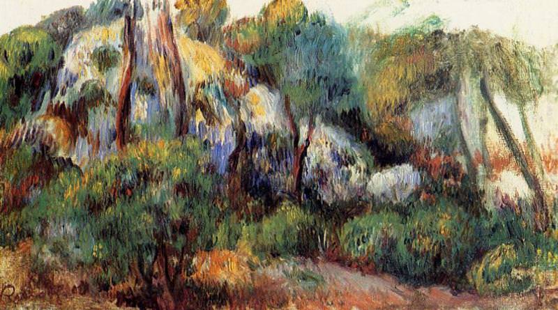 Purple Landscape, Pierre-Auguste Renoir