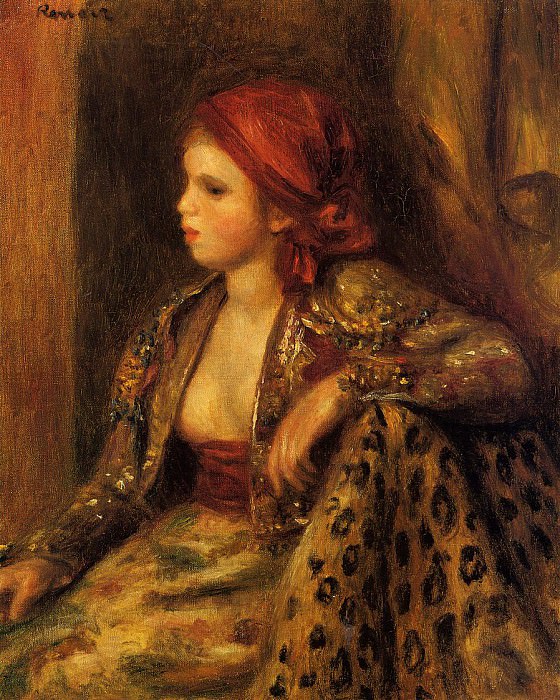 Odalisque, Pierre-Auguste Renoir