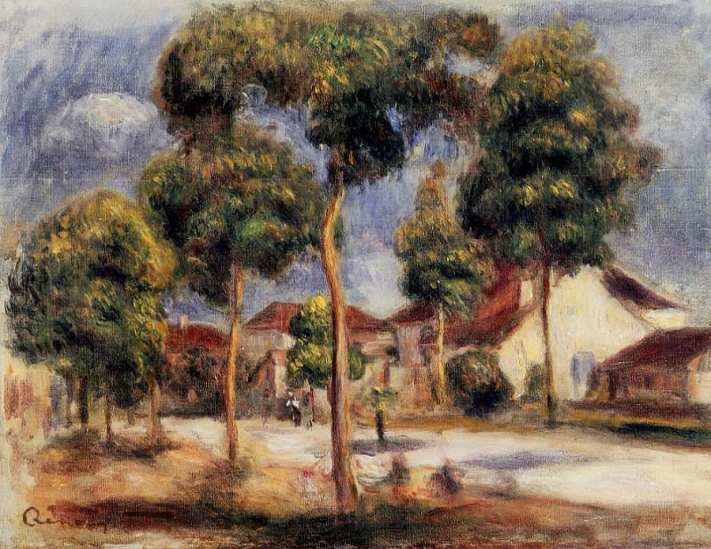 The Sunny Street, Pierre-Auguste Renoir