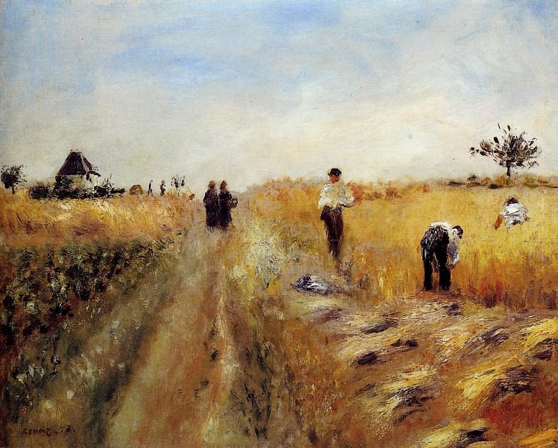 The Harvesters, Pierre-Auguste Renoir