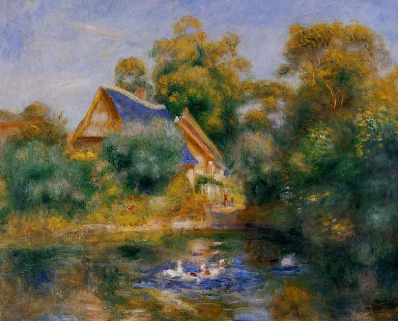 La Mere aux Oies, Pierre-Auguste Renoir