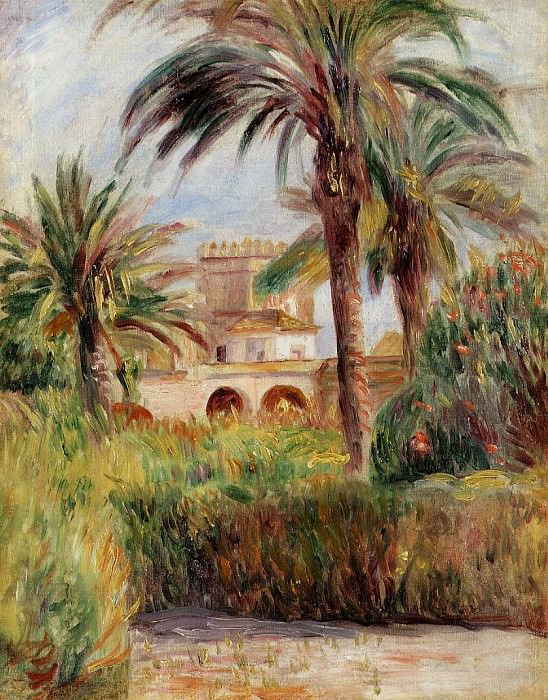 The Test Garden in Algiers, Pierre-Auguste Renoir