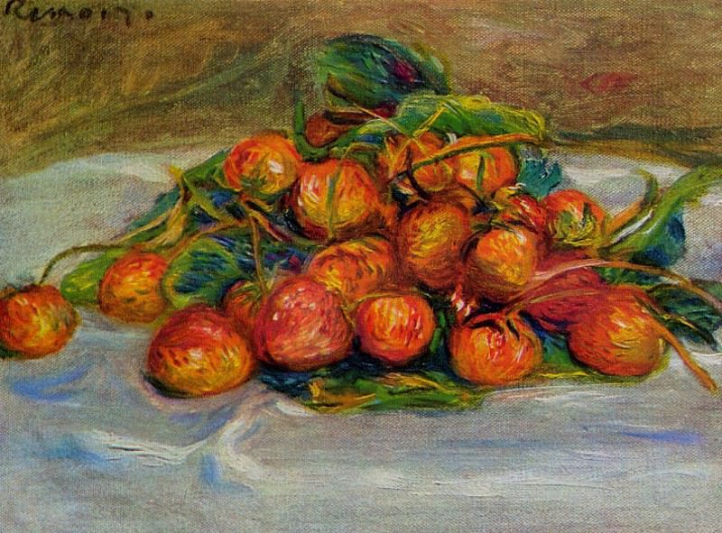 Strawberries, Pierre-Auguste Renoir