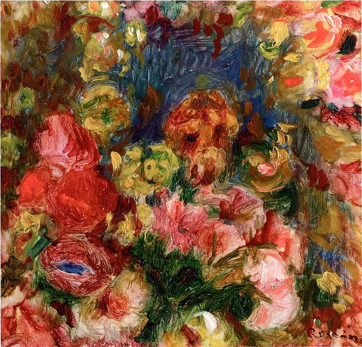 Flowers, Pierre-Auguste Renoir