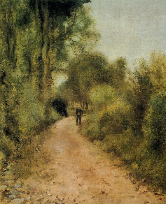 On the Path, Pierre-Auguste Renoir