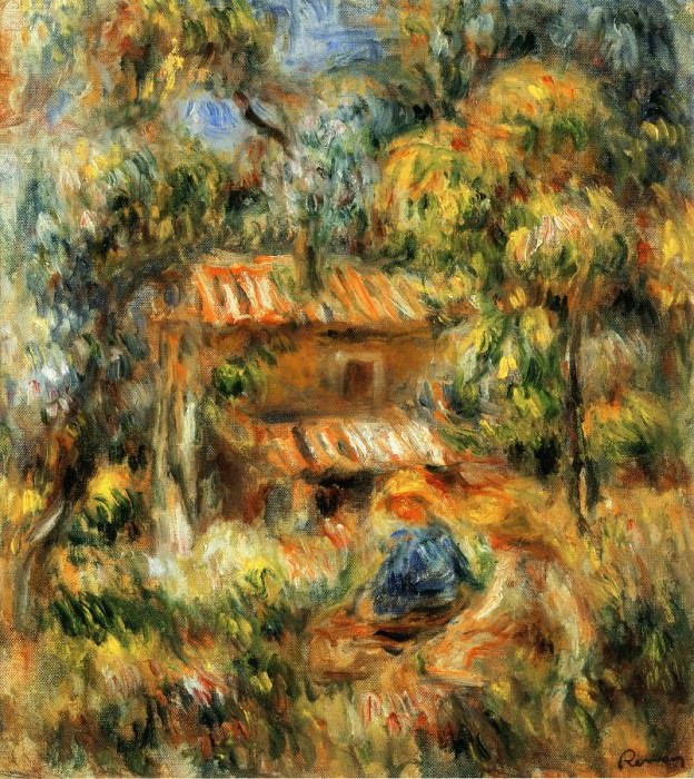 Cagnes Landscape2, Pierre-Auguste Renoir