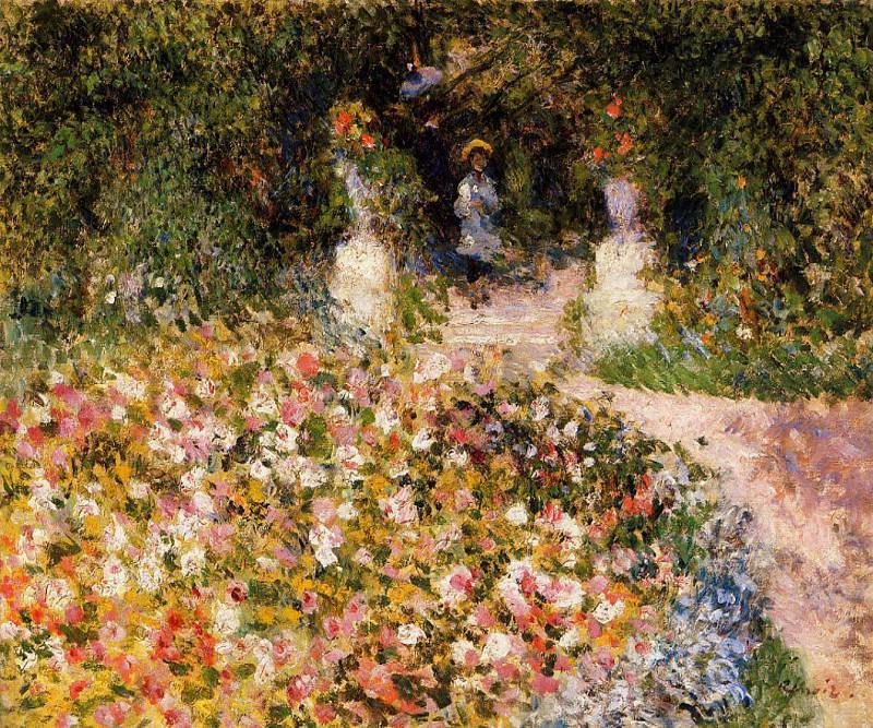 The Garden , Pierre-Auguste Renoir