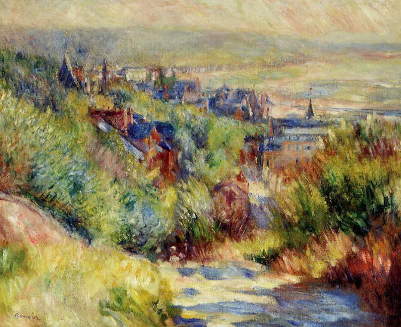The Hills of Trouville, Pierre-Auguste Renoir