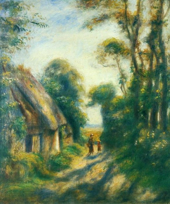 Near Berneval, Pierre-Auguste Renoir