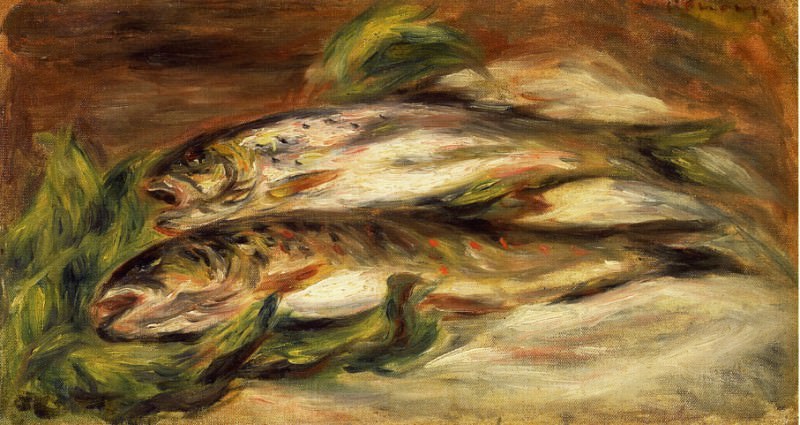 Rainbow Trout, Pierre-Auguste Renoir