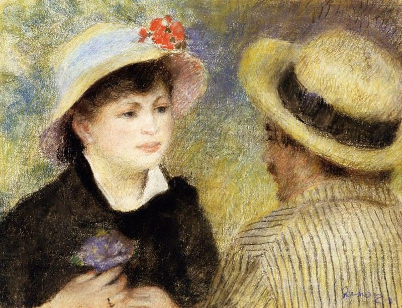 Boating Couple , Pierre-Auguste Renoir
