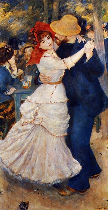 Dance at Bougival, Pierre-Auguste Renoir