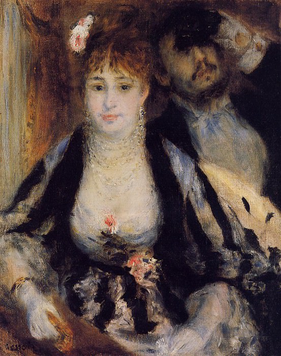 The Theater Box, Pierre-Auguste Renoir
