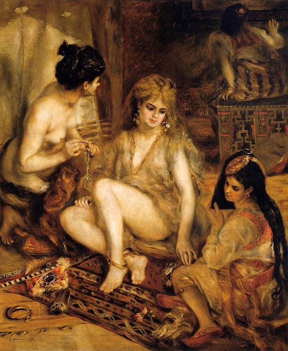 The Harem , Pierre-Auguste Renoir