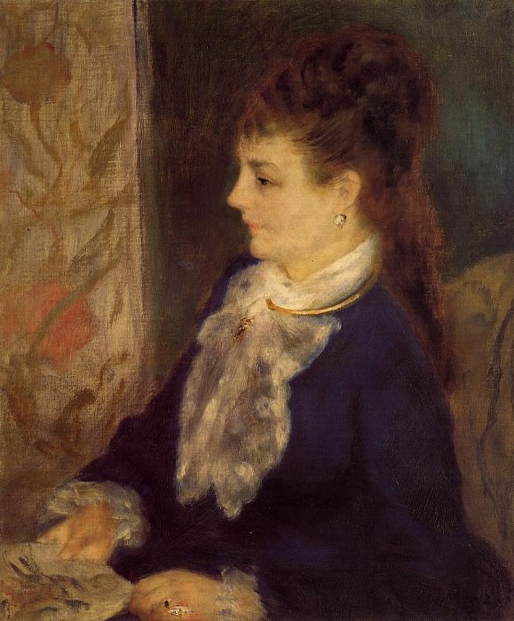 Portrait of an Anonymous Sitter, Pierre-Auguste Renoir