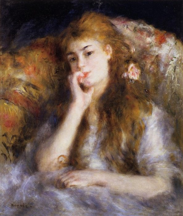 The Thinker , Pierre-Auguste Renoir